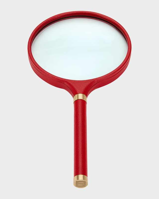 Archival Leather Magnifying Glass